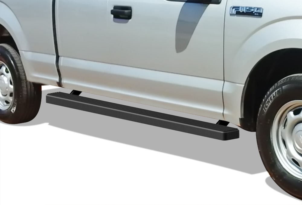 Super Duty Exterior Accessory Aluminum Side Step Nerf Bars OEDRO 6.5 Running Boards Compatible with 2015-2020 Ford F-150 SuperCab Black