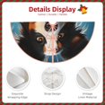 thumbnail image 4 of Kdxio Playful Smile Cute Dog Print Christmas Tree Skirt Christmas Xmas Tree Skirts Mat for New Year Holiday Christmas Party Decorations-48", 4 of 7