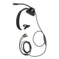 thumbnail image 4 of 3.5mm Monaural Headset, Built In HD Microphone Ultra Lightweight Sturdy Construction Communication Headset  For Office For Classroom For Call Center, 4 of 8