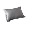 thumbnail image 2 of Harpily Solid Color Faux Silk Pillowcase Silk No Zipper Envelope Pillow Pillow Cover, 2 of 4