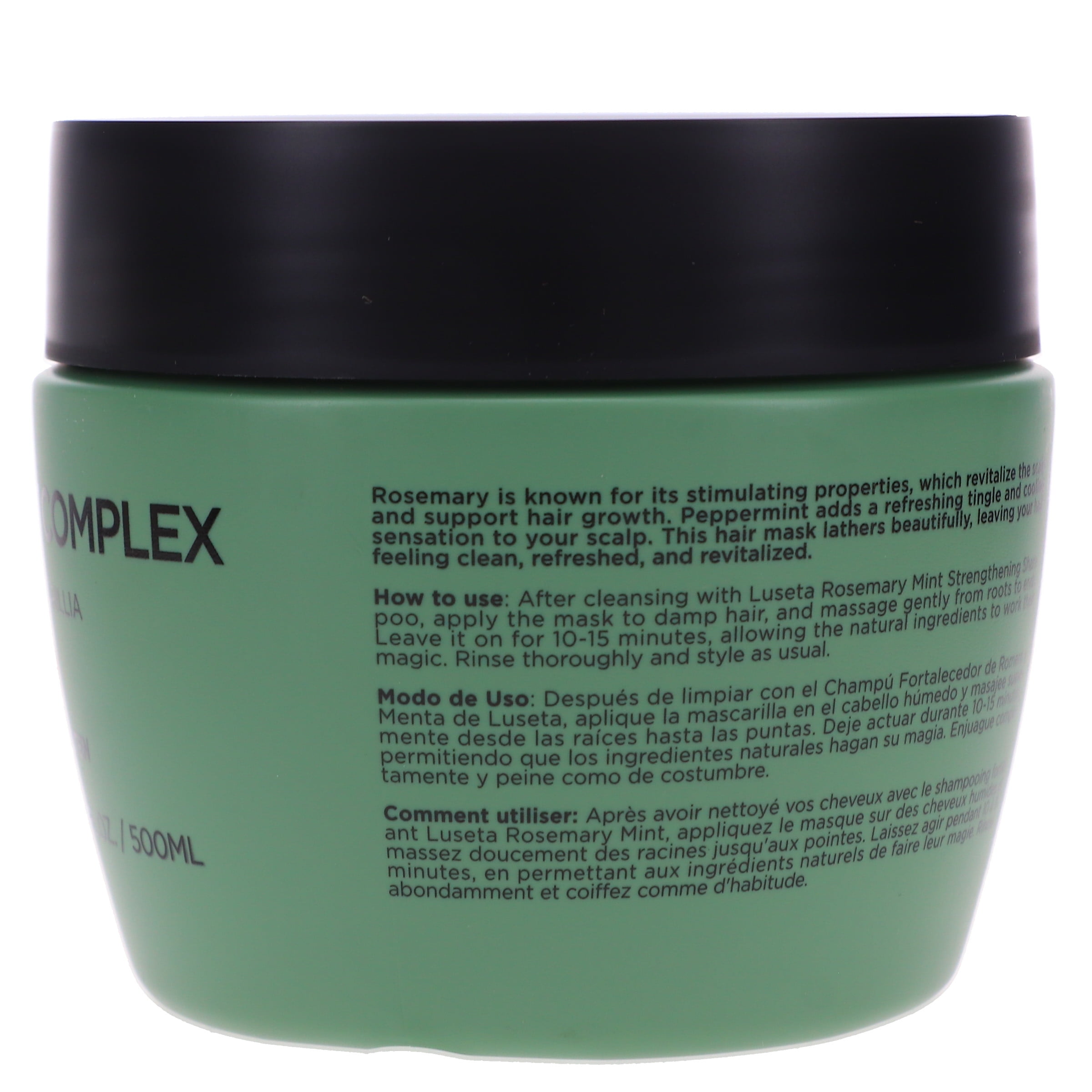 Luseta Rosemary Mint Complex Hair Mask 16.9 oz