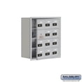 thumbnail image 1 of SalsburyIndustries 19148-12ARC Cell Phone Storage Locker With Front Access Panel - 4 Door High Unit, Aluminum, 1 of 1