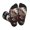 3 Black, variant on Pirate Bulldog On Deck Print Crew Socks for Men and Women, Men's Soft Moisture-wicking Sock