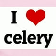thumbnail image 2 of CafePress - I Love Celery Infant Bodysuit - Baby Light Bodysuit, Size Newborn - 24 Months, 2 of 4