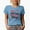 Baby Blue, variant on Distressed Hey Batter Batter Swing - 90s Retro Groovy Wavy Text & Baseball Themed Merch Gift, Tan T-Shirt, Medium