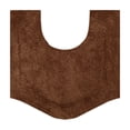thumbnail image 6 of HOME WEAVERS Waterford Collection Cotton Contour Rug, 20" x 20", Chocolate, 6 of 9