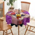 thumbnail image 6 of My Hero Academia Himiko Toga Round Tablecloth Print Decorative Table Cover Washable Table Cloths for Dining Party Picnic 70x70in, 6 of 8