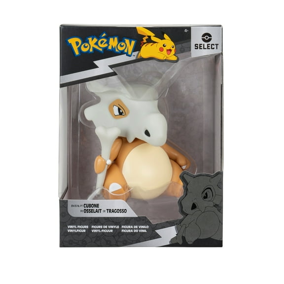 Pokemon Cubone Select Vinyl Figure - 4 inch Figure Made from High-Quality Vinyl