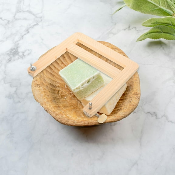 GAXIRE Precision Wood and Metal Soap Cutter for Daily Use, Creates Unique Handmade Soap Bars, Assorted Colors Available