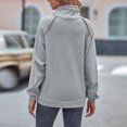 thumbnail image 4 of Vedolay Womens Sweatshirts Fashion Plus Size Pullover Sweater Sweater Clothes for Women Grey,M, 4 of 4