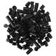 thumbnail image 2 of 1000 tapas de plástico desechables para tinta de tatuaje, color negro, L, 2 of 14
