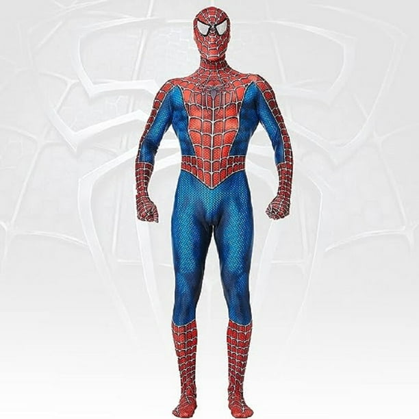 Disfraz de Spiderman para Cosplay, returns con ojos estereoscópicos de goma, Tony Hero, no daña los ojos Fivean unisex
