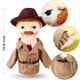 thumbnail image 4 of Juguete de peluche Hand Puppet ZJoey Detective, 36 cm, para contar historias, 4 of 7