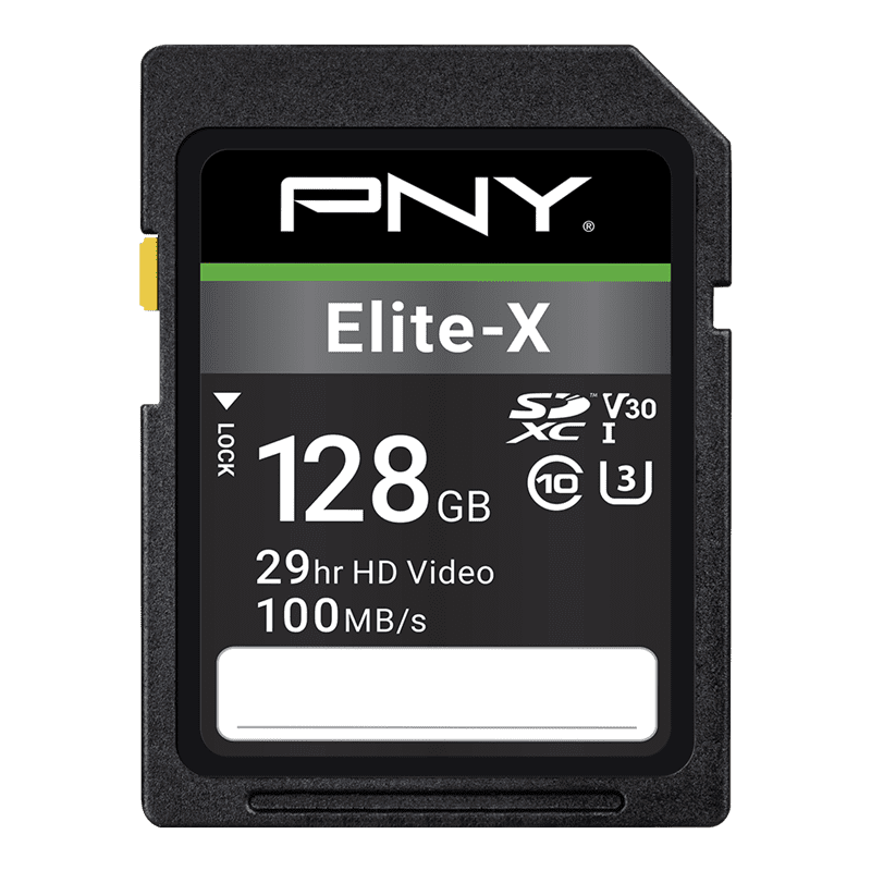 Full Sd Xxx Video - PNY 128GB Elite-X Class 10 U3 V30 SDXC Flash Memory Card - 100MB/s, Class  10, U3, V30, 4K UHD, Full HD, UHS-I, Full Size SD - Walmart.com