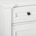 thumbnail image 5 of Liam Contemporary Sideboard Buffet Server Cabinet, White Wood, 5 of 8