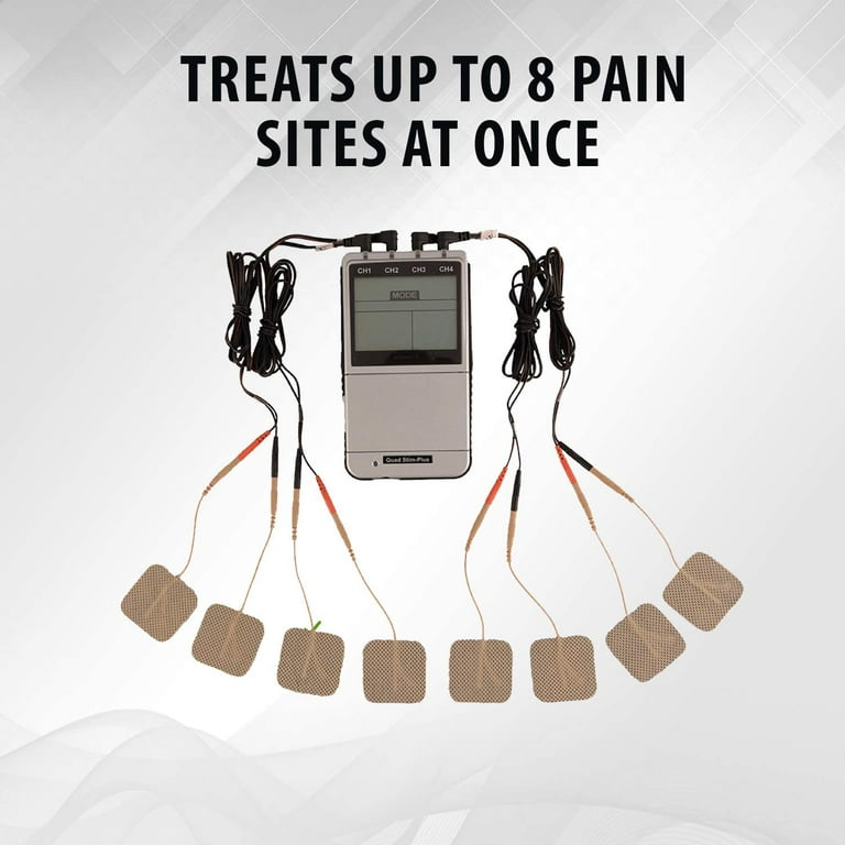 TENS Unit and EMS Combination Muscle Stimulator with 2 Channels, 12 Modes  for Pain Management for Back, Neck, Arms, Legs… - Greenleaf Healthcare