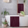 thumbnail image 4 of BELIZZI HOME 100% Premium Cotton 2 Pack Oversized Large Bath Towel Sets 28x55 inches, Ultra Absorbant, Compact, Quick Dry & Light Weight Towels - For Gym, Travel, Camp & Pool - Burgundy, 4 of 6