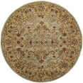 thumbnail image 2 of SAFAVIEH Classic Simonette Floral Wool Area Rug, Light Green/Gold, 3'6" x 3'6" Round, 2 of 10