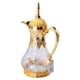 thumbnail image 5 of Cafetera árabe Tetera árabe Ligera 1.6L Hervidor de té versátil para el hogar Oro, 5 of 7