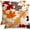 Maple Leaves, variant on Fall Pillow Covers 18x18 Set of 2,Thanksgiving Pillows Decorative Throw Pillows Autumn Fall Leaves Outdoor Decor Pillow Cases Fall Decorations for Home Porch Farmhouse