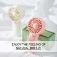 thumbnail image 4 of 1.5V AAA Battery Operated Powerful Handheld Fan Portable Small Lightweight Makeup, 4 of 14