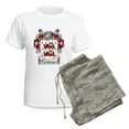 thumbnail image 5 of CafePress - Kiernan Coat Of Arms Women's Light Pajamas - Women's Short Sleeve Print T-Shirt and Pants Light Cotton Pajama Set, 5 of 7