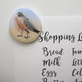 thumbnail image 2 of Robin Watercolor Northeastern Bird Kitchen Refrigerator Locker Button Magnet, 2 of 5