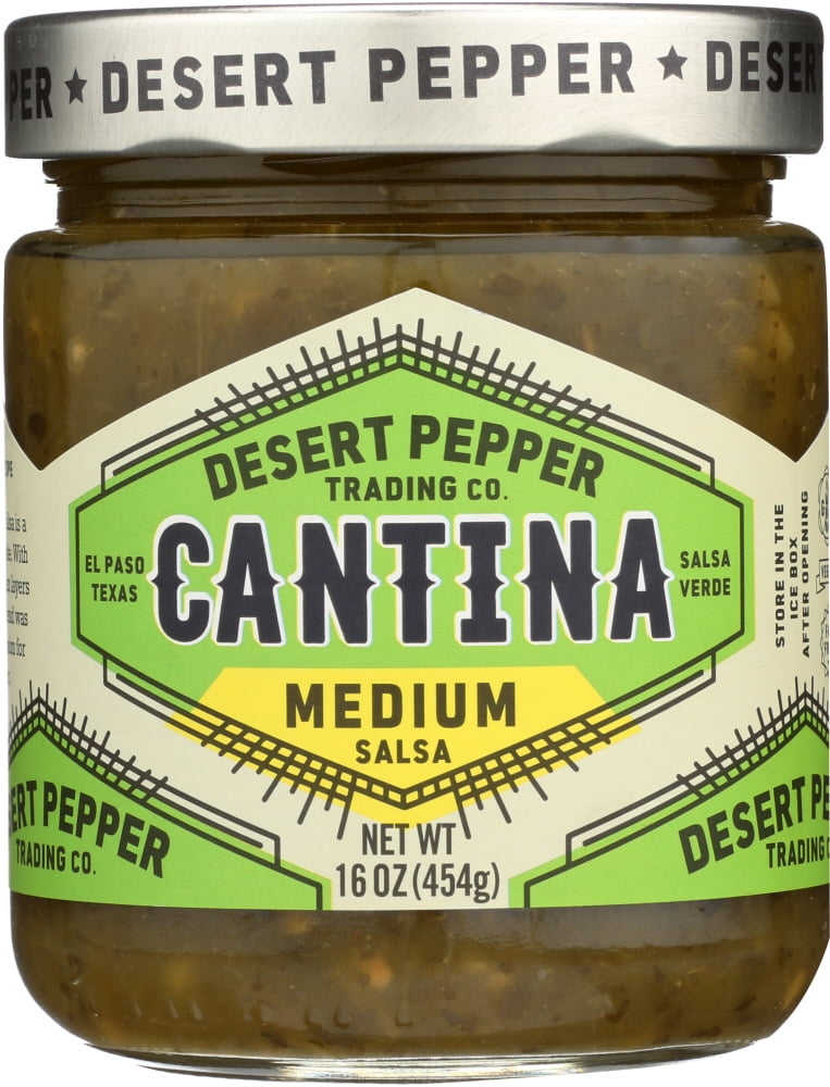 Dessert Pepper Cantina Medium Green Salsa 16 oz