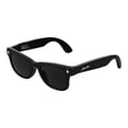thumbnail image 1 of AI Smart Glasses with High-Power Flashlight, Bluetooth Audio Sunglasses with AI Voice Assistant, Wireless Charging Open-Ear Headphones for iOS/Android, Style B (Clear), 1 of 8