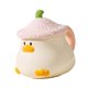 thumbnail image 5 of Taza de café de cerámica, taza de cereales, creativa, hogar, adorable, caricatura, divertida, avena Rosa, 5 of 9