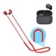 thumbnail image 5 of Correa de cuello anti-pérdida, cordón de auriculares para auriculares inalámbricos Link Buds S, rojo Feliz Sencillez, 5 of 5