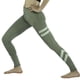 thumbnail image 2 of Mujeres Deportes Gimnasio Yoga Correr Fitness Leggings Pantalones Entrenamiento Pantalones Atléticos (Verde XL), 2 of 4