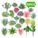 thumbnail image 1 of Plantas Artificiales Flores Suculentas 21 Pcs Decoración Planta Artificial Plantas Artificiales Xtellar verde, 1 of 3