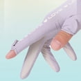 thumbnail image 4 of Ice Silk Driving Gloves for Women UV Protection Touchscreen Non Slip Gloves Breathable Mesh Back Summer Gloves with LOVE Print Free Size, 4 of 9