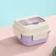 thumbnail image 1 of Aparatos de cocina, accesorios de cocina, utensilios de cocina, lonchera Bento de 800 ml para niños, loncheras para adultos, a prueba de fugas, aptas para microondas, loncheras de plástico., 1 of 6