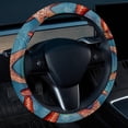 thumbnail image 2 of Starfish Printed 14.5 Inch PVC Leather Steering Wheel Covers for Car Wheel Styling - Auto Accessories and Steering Wheel Cover, 2 of 6
