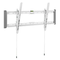 Mount-It! Ultra-Slim and Heavy-Duty TV Wall Mount,  Fits 43" to 90" TV's, Capacity 165 lbs., Tilting Bracket, White