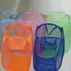 thumbnail image 5 of Cesta de lavandería de malla plegable, de color sólido, transpirable, para guardar juguetes y artículos diversos, 5 of 5