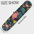 thumbnail image 3 of Yayeee Double Oven Mitt Kitchen Heat Resistant Baking 35" x7" Quilted Glove, Pink Floral Flamingo, 3 of 6