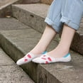 thumbnail image 2 of ELAYARD 5-Pack Women's Invisible Boat Socks, Low Cut Cotton Socks with Non- Grip, Assorted Colors for Everyday Comfort, 2 of 7