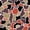 Red Black, variant on Castle Fairy Camo Camper Pattern Twin Sheet Sets 3pcs for Adults, Camouflage Art Bedding for Bedroom, Brown Green