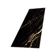 thumbnail image 3 of Marble Kitchen Mat Bathroom Floor Area Rugs for Bathroom Living Room Black Gold, 3 of 8