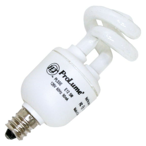 Halco 45017 - CFL5/41/E12 Twist Candelabra Screw Base Compact Fluorescent Light Bulb