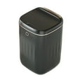 thumbnail image 3 of Cubo de basura automático con sensor de movimiento, inteligente, con tapa, grande Negro y dorado 20L, 3 of 8