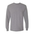 thumbnail image 2 of Gildan - DryBlend 50/50 Long Sleeve T-Shirt - 8400 - Graphite Heather - Size: L, 2 of 3