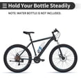 thumbnail image 5 of Unique Bargains Bike Bottle Cage Rack Integrally-formed Plastic Bicycle Drinks Holder Blue, 5 of 7