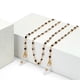 thumbnail image 3 of Crystal Eyeglasses Cords Chains Glasses Cord Eyeglass Chain Holders Sunglasses Chain Gold Plated Around Neck For Women, 3 of 4