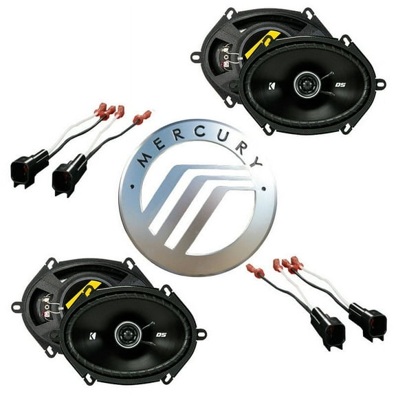 Fit Mercury Sable 2008-2009 Factory Speaker Replacement Kicker (2) DSC68 Package