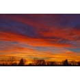 thumbnail image 2 of Grandmaison, Mike 14x11 White Modern Wood Framed Museum Art Print Titled - Sky at sunset, 2 of 4