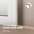 thumbnail image 3 of Eviva Aberdeen 72 Inch Transitional White Bathroom Vanity Mirror, 3 of 7